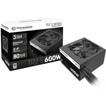 Thermaltake TR2 S - Fuente de alimentación 600W, Color Negro