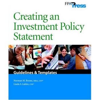 Creating an Investment Policy Statement