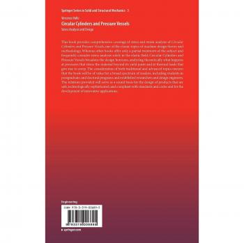 Stress Analysis and Design of Circular Cylinders and Pressure Vessels: Springer Edition