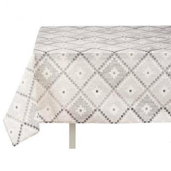 Mantel loneta antimanchas 140x180cm rombos colección Kinvara - San Ignacio