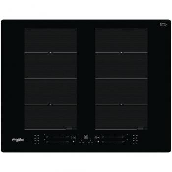 Placa de inducción Whirlpool WF S8865 NE - 4 zonas, integrada, 65 cm, color negro
