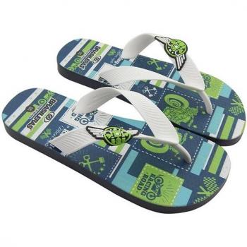 Chanclas Infradito Brasilera Impresa 21 Motor Blanca EU 33-34