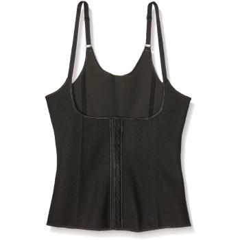 Intimax Corset Latex Shape, Corsé Para Mujer, Negro, 4XL