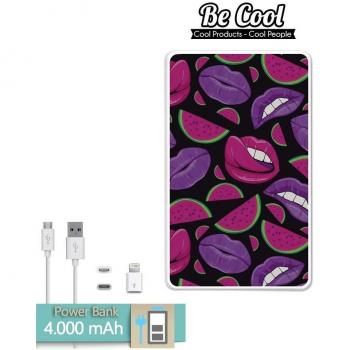 Becool® - Batería Externa Power Bank 4000 mah + Gratis 1 cable USB-MicroUsb