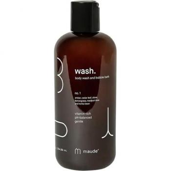 Maude Wash Body Wash and Bubble Bath No. 1 354.88ml