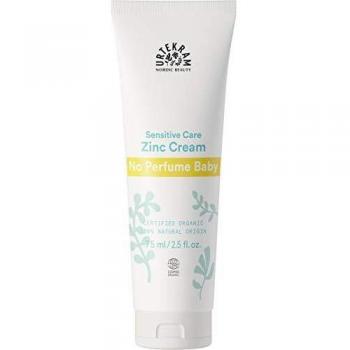 Urtekram Sin Perfume Crema de Zinc para Bebés BIO, 75 ml
