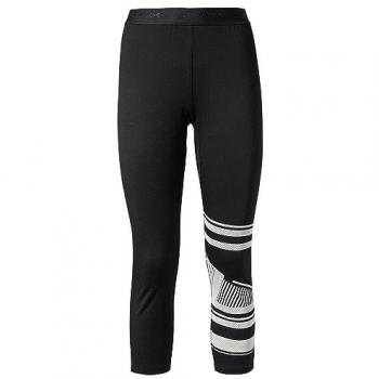 VAUDE Women's Monviso Wool 3/4 Tights - Black - Size 36