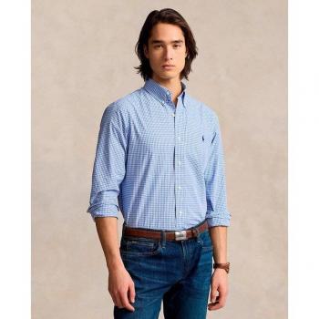 Camisa de Hombre Polo Ralph Lauren Custom Fit Popelín Azul S