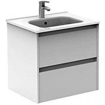 ROYO Sansa Mueble+Lavabo 2 Cajones Blanco - Medida: 60 CMS