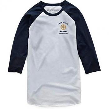 Camisa de Manga Larga Alpinestars Prime - Blanco y Azul - XL
