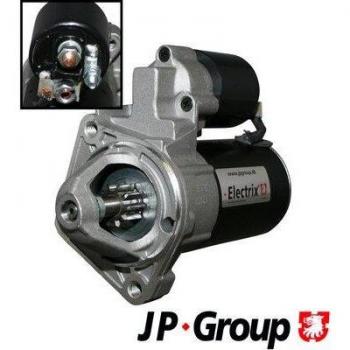 Motor de arranque JP GROUP 1590301000 - Tipo: Motor de arranque, Características: Compatible con vehículos específicos, alta durabilidad, fácil instalación, rendimiento óptimo en arranques
