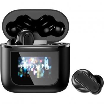 Auriculares Inalámbricos Bluetooth Klack YX27 con ANC, Pantalla Táctil y Pantalla Digital LED