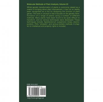 Plant Genetic Transformation Techniques and Methods