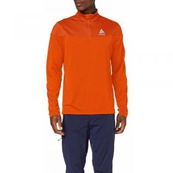 Odlo Midlayer 1/2 Zip Ceramiwarm Element - Jersey para Hombre, Talla M