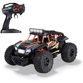 Dickie Toys Coche Radio Control Badland Explorer RTR 201107005 - Vehículo de Juguete, control remoto, diseño todoterreno, escala adecuada para niños, luces y sonidos incluidos