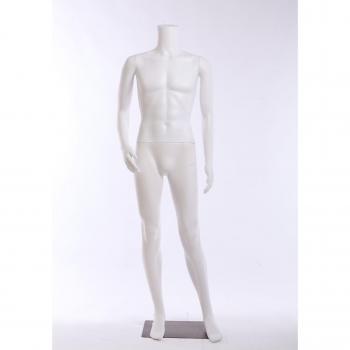 eurohan pantalla Fb de 7white Color Blanco Mate Maniquí abstractos con placa de metal sin cabeza Female Maniquí headless, männlich MB-1W
