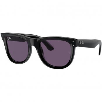 Ray-Ban RBr0502SF Wayfarer Reverse Asian Fit 66771A Men's Black Sunglasses 53mm