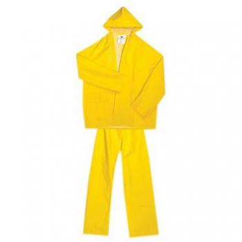 Ferko AR-132/G - Impermeable amarillo - Chaqueta y pantalón. PVC- Poliéster Talla: XL