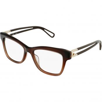 Police VPLE96N Men's Glasses Frame, Shiny Black with Gun Metal Parts, 53mm