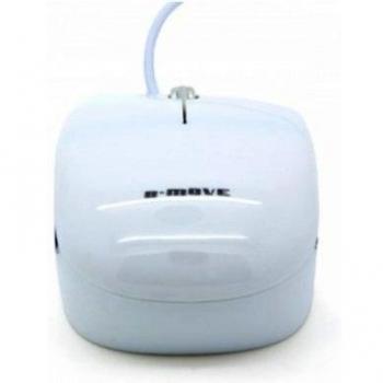 B-Move BM-MOG04 - Raton óptico, 1200 DPI, USB, color blanco