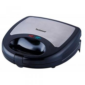 Techwood TGCI-809 Gofrera + Sandwichera + rejilla de acero inoxidable