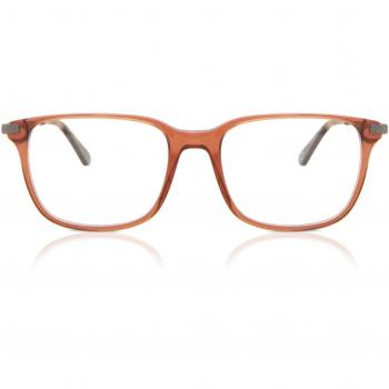 Gafas Anti-Azules Rectangulares Montura Completa de Plástico Marrón para Hombre - SmartBuy Collection