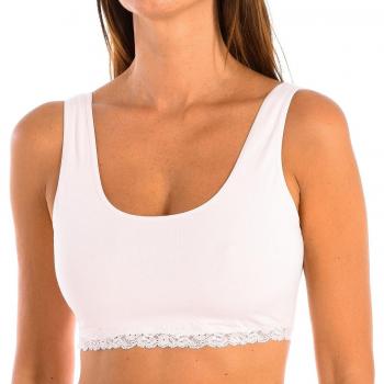 Top FRESH de tirantes anchos y tejido elástico 1032348 mujer Janira