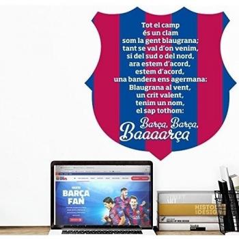 Vinilo decorativo oficial FCBarcelona - Himne del Barça