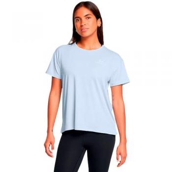 Camiseta de Manga Corta Under Armour Vanish Energy 2.0 para Mujer Azul