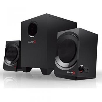 Creative Sound BlasterX Kratos S3 - Altavoces para Juegos analógicos 2.1, Color Negro