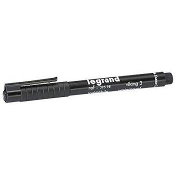 Marcador permanente negro para etiquetado Legrand