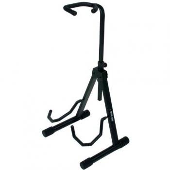 Quik Lok QL/692 Single Guitar Stand with Adjustable Height Neck Rest - Black