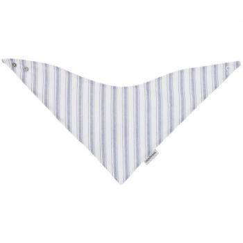 Cambrass Denim - Babero bandana, color azul / raya