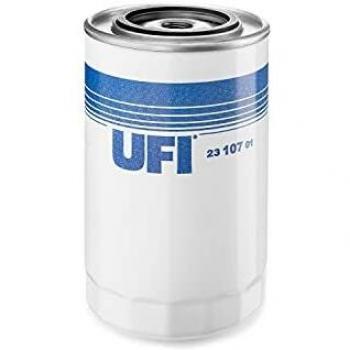 Filtro de aceite UFI 23.107.01 con válvula de retención, compatible con Fiatagri e Iveco, tipo Spin-On