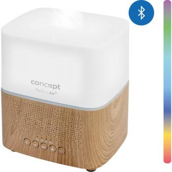 Perfect Air Light Wood Aroma Diffuser with Bluetooth and Alarm Clock - Model DF2010