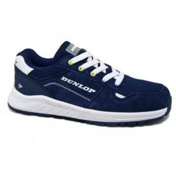 Zapato de Seguridad S3 Storm Navy, Piel de Ante y Malla, Puntera de Fibra de Vidrio - DL0201062