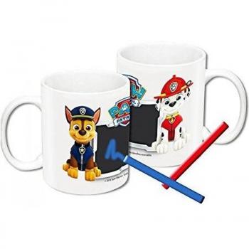 Taza Patrulla Canina Paw Patrol Ceramica Pizarra