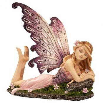 Figura de Hada Acostada 14 cm - Marrón, Dimensiones: 10x13x14 cm, Marca: Signes Grimalt