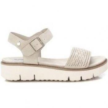 Sandalia de Mujer Xti 142714 Gris con Plataforma y Hebilla