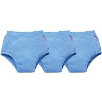 Bambino Mio 3TPB 18-24 B - Braga de aprendizaje, 18-24 meses, pack de 3 unidades, color azul