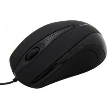 Ratón Óptico USB Esperanza EM102K - 800 DPI, Color Negro