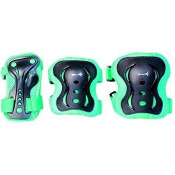 Set de Protecciones Muuwmi Talla M Color Turquesa (Rodilleras, Muñequeras y Coderas)
