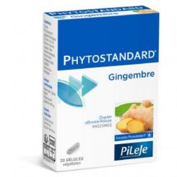 Organic Ginger Phytostandard 20 Vegetable Capsules