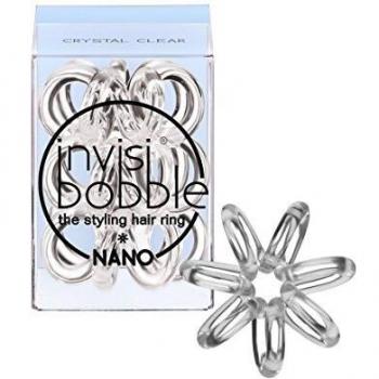 Invisibobble Nano Goma Crystal Clear - 3 Unidades