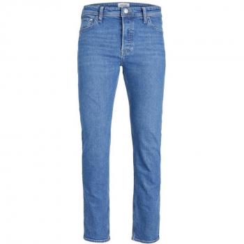 Jack And Jones Mens Mike 385 Tapered Jeans - Blue Denim - 32W x 34L