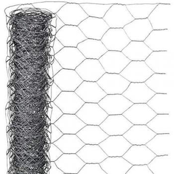 Nature Valla de Gallinero Alambrada Tela Metálica Gris 0.5x5m Cercado Paneles