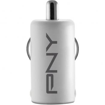 PNY P-P-DC-UF-W01-GE Auto Color blanco - Cargador