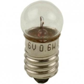 sixsept 50162 2 bombillas bicicleta delantera casquillo E10 G15 6 V 2,4 W - trasera casquillo E10 G11 6 V 0,6