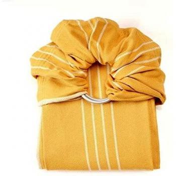 Bandolera Portabebé Neobulle Tournesol de Algodón Orgánico con Anillas - Ergonomía y Confort desde Nacimiento