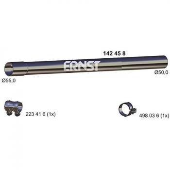 Tubo de escape ERNST 142458 para VOLKSWAGEN GOLF 3, Golf 4 Cabrio y Vento